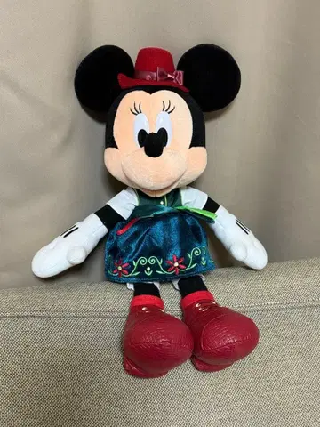 [ 새상품급 ] 미키의 매지컬 뮤직 월드 미니 마우스 봉제 인형