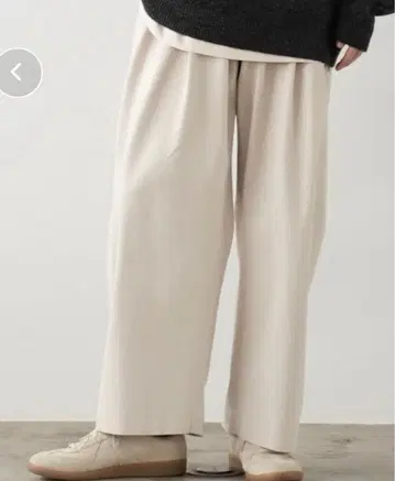 WYM 베이지 와이드 팬츠 사이즈 S