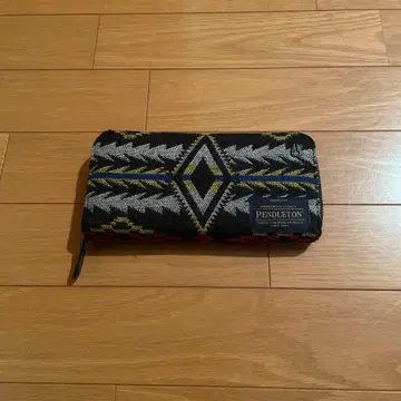 NIXON PENDLETON 장지갑 블랙/멀티 컬러