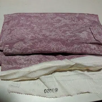 보라색 실크 100% 코몬 옷감