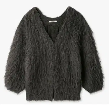 SNIDEL 샤기 미들 가디건