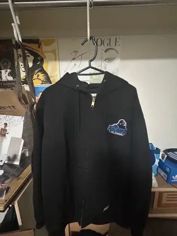 X-LARGE 블랙 점퍼 XL