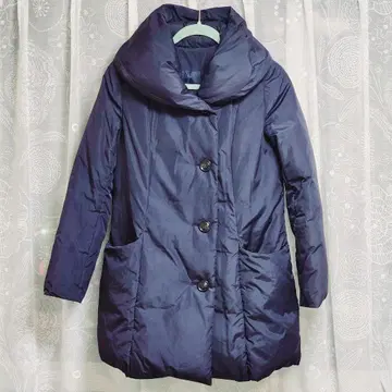 Human 2nd Occasion 네이비 다운 자켓 M 사이즈