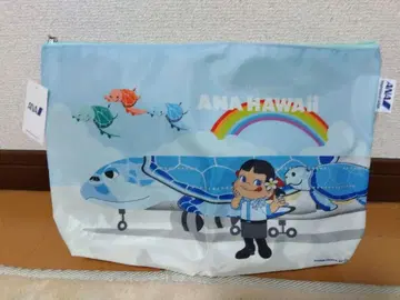 페코짱 후지야 파우치 ANA 전일공 완판 HAWAII 호누 무지개
