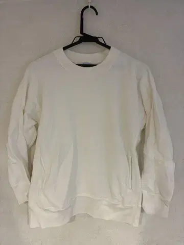 Champion Reverse Weave 화이트 맨투맨 M