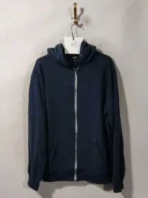 지퍼 후드티 네이비 / 심플한 디자인