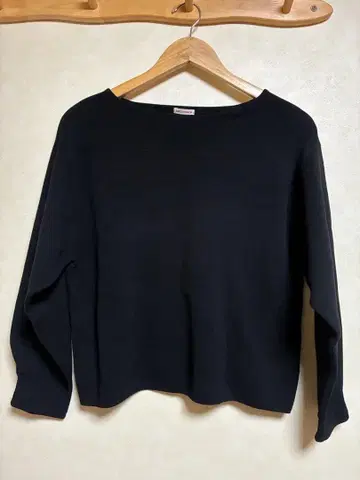 DRESSTERIOR 코튼 혼방 니트 블랙 미사용