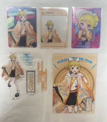 카가미네 린 애니메가 소프맵 보컬로이드 아크릴 스탠드 엽서