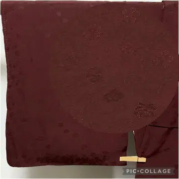 C123 순수 실크 이중 기모노 이로무지 지문 하나 문 기모노