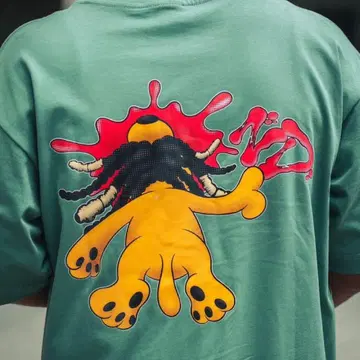 [ 미사용 새상품 ] 너스티독 Murder Tee T셔츠 L사이즈