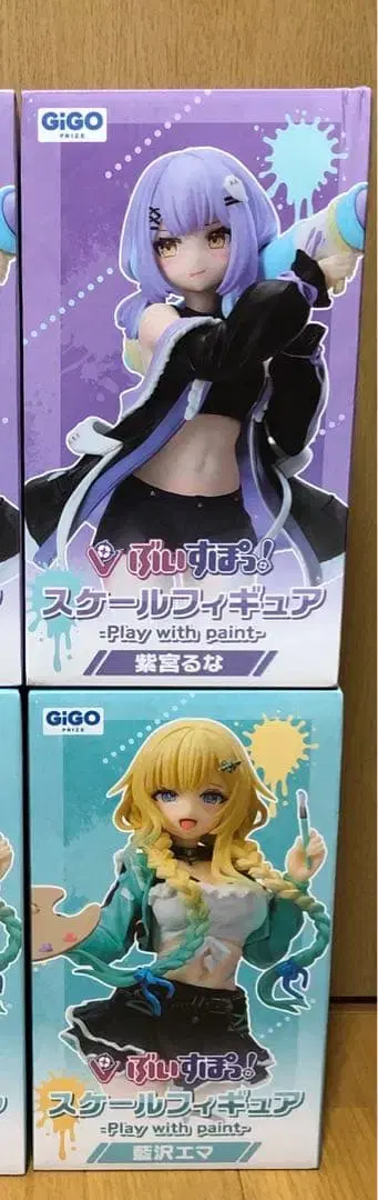 브이스포! 시노미야 루나 아이자와 에마 스케일 피규어 gigo 한정판