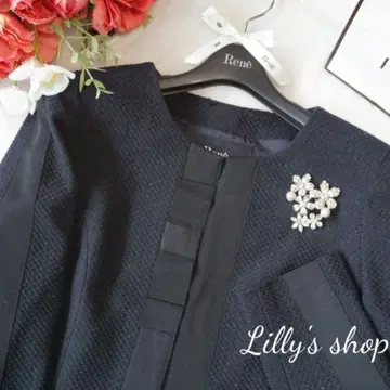 르네 리본 자켓