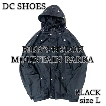 [ DC SHOES ] 남성용 나일론 스타 마운틴 파카 BK L