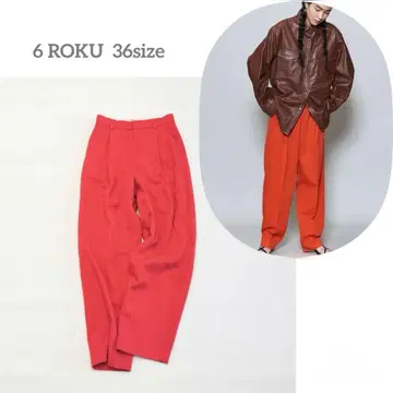 6 ROKU KERSEY PANTS 록 유나이티드 애로우즈 카르제 팬츠