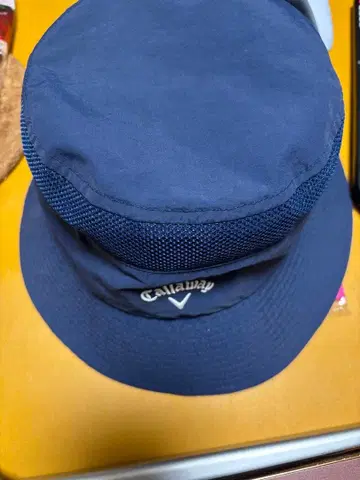 캘러웨이 버킷햇 네이비 L 골프 모자