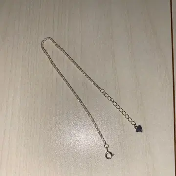 실버 체인 팔찌 약 20cm