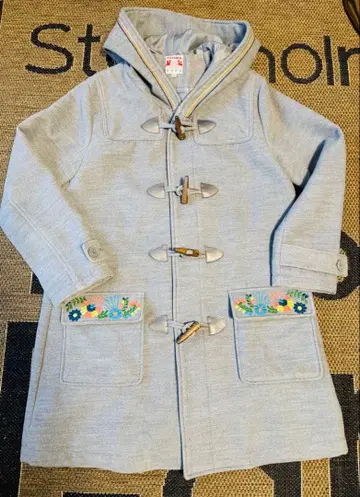 TITICACA 그레이 더플 코트 L