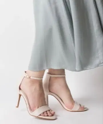 RANDA 앵클 스트랩 하이힐 샌들
