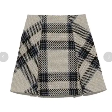 snidel 로빙 체크 미니 스커트