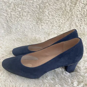 [ 새상품급 ] DIANA 다이애나 23cmEE 하이힐 스웨이드 네이비