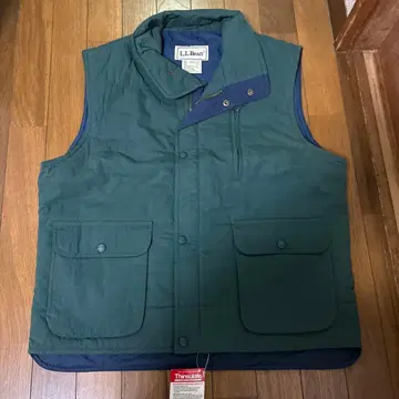 L.L.Bean 엘엘빈 충전솜 베스트 Thinsulate 그린