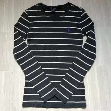 랄프 로렌 스포츠 티셔츠 긴팔T 보더 XS