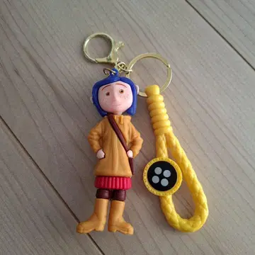 코라라인과 버튼의 마녀 피규어형 키링