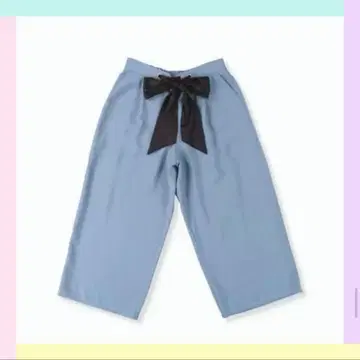 [레어] Dereliktx 안도 우이 리본 팬츠 빅 사이즈 3LT 아베일