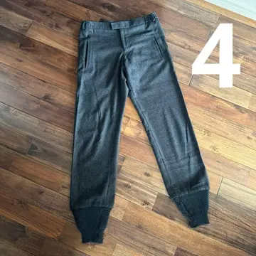 STEPHAN SCHNEIDER 울 캐시미어 팬츠 리브 4