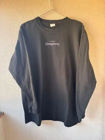 #Hangoverz 롱 슬리브 T셔츠 L 사이즈