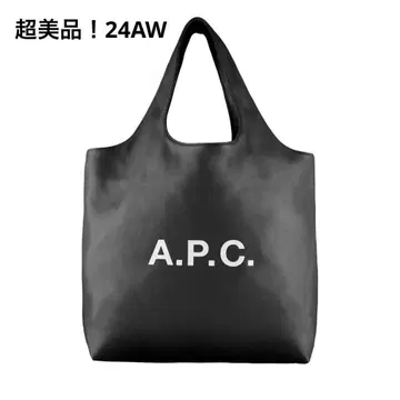 [한정 가격! 대폭 할인] A.P.C. 블랙 24AW 토트백