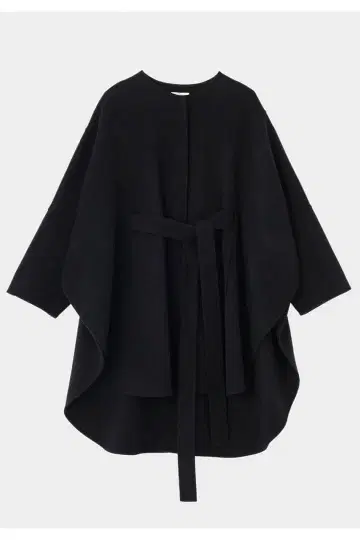 소프트 울 리버 판초 코트 루필 LE PHIL