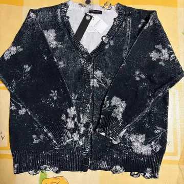 JEANASIS 꽃무늬 가디건 F 사이즈