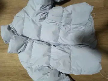GU 블루 다운 자켓 L 사이즈