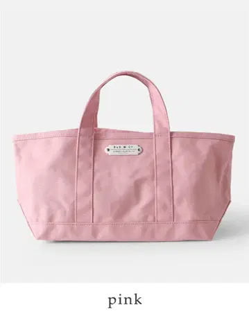 올드맨즈 코튼 토트백 S 핑크 새상품
