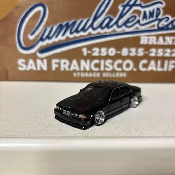 BMW 미니카 블랙 도금 휠 로다운 개조