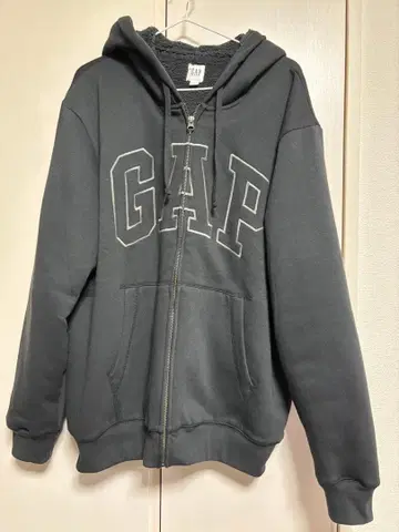 릴랙스 핏 GAP 로고 보아 안감 집업 후드티 남성용 여성용