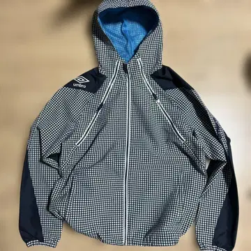 umbro 나일론 자켓 체크 y2k