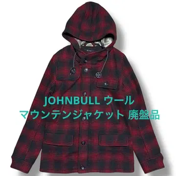 johnbull 버팔로 체크 울 마운틴 자켓 단종품