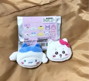 치이카와 (먼작귀) 하치와레 시나모롤 키티 헤어 클립