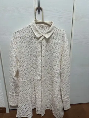 IENA 레이스 긴팔 셔츠 70cm