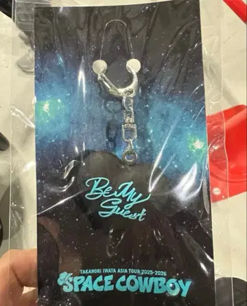 이와타 타카노리 SPACECOWBOY 회장 한정판 하트 키링