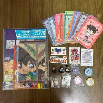 명탐정 코난 굿즈 세트 클리어 파일 등