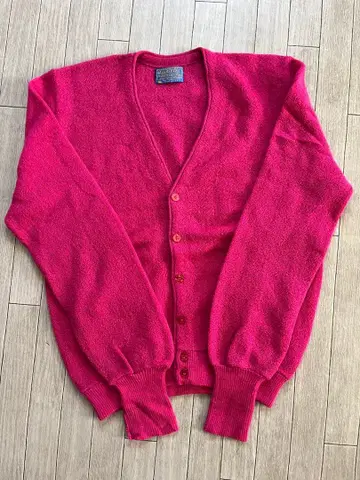 Pendleton 울 가디건 M 핑크