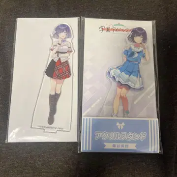 하타야 미스즈 아이돌 마스터 로손 콜라보 아크릴 스탠드 학마스