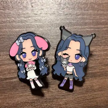 [ 2종 세트 ] LESSRAFIM 윤진 마이멜로디 쿠로미 핑