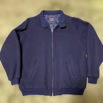 VAN 네이비 집업 자켓