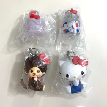 몬치치 x 헬로키티 메지루시 액세서리