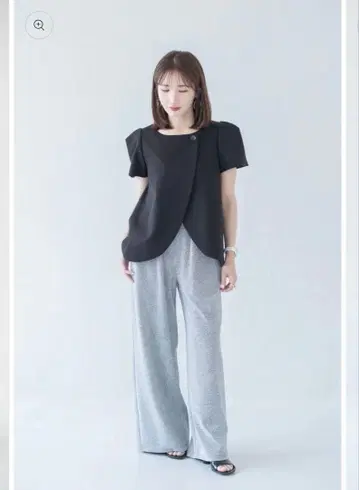 CONNSE 라메 팬츠 그레이 S 사이즈