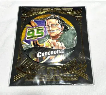 원피스 벌스데이 캔뱃지 서 크로커다일